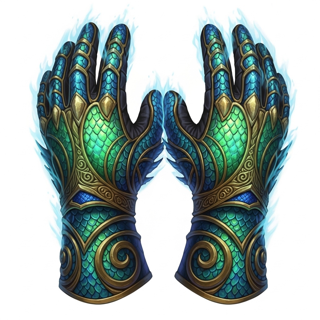 Gloves of Swimming and Climbing