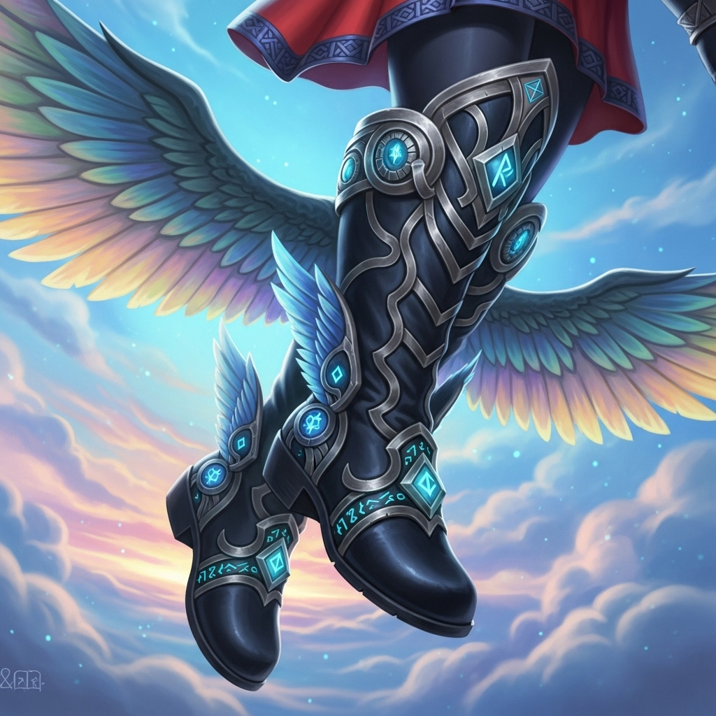 Winged Boots