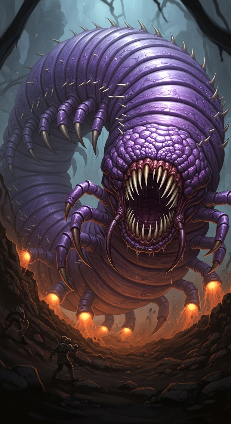 Purple Worm