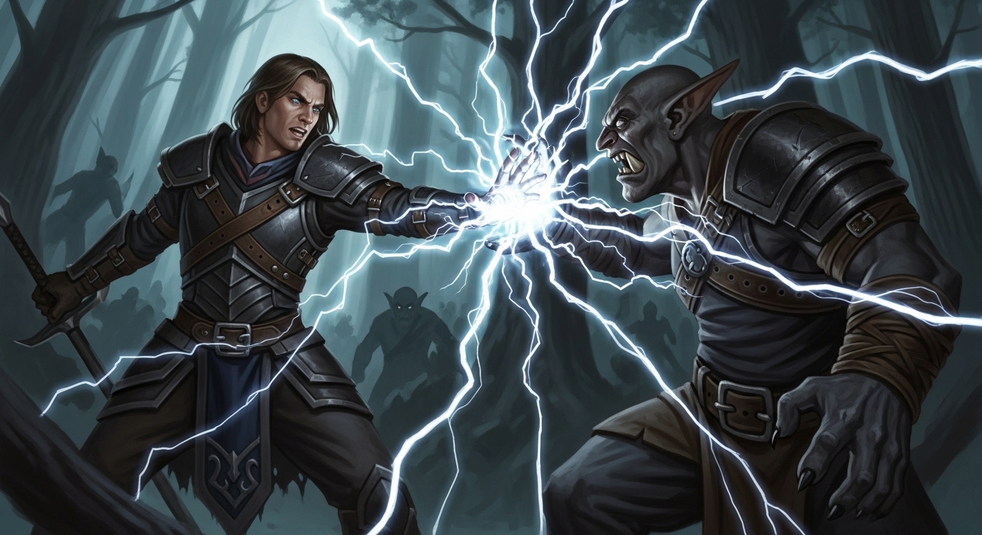 Shocking Grasp